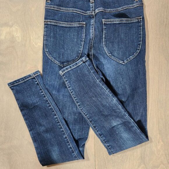 Garage size 03 high waisted skinny dark wash jeans - Picture 4 of 7